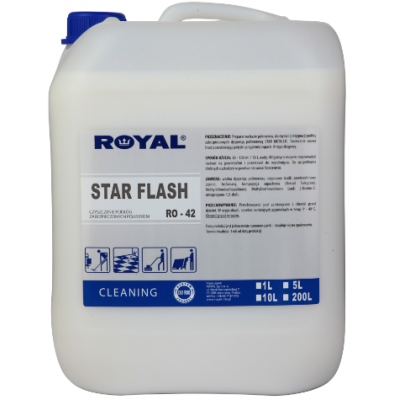Star Flash Royal 10 l - płyn myjący do podłóg zabezpieczonych